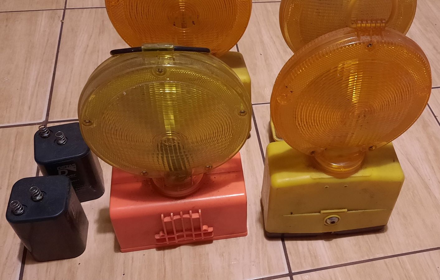 Lampa lampy ostrzegawcze led żółte