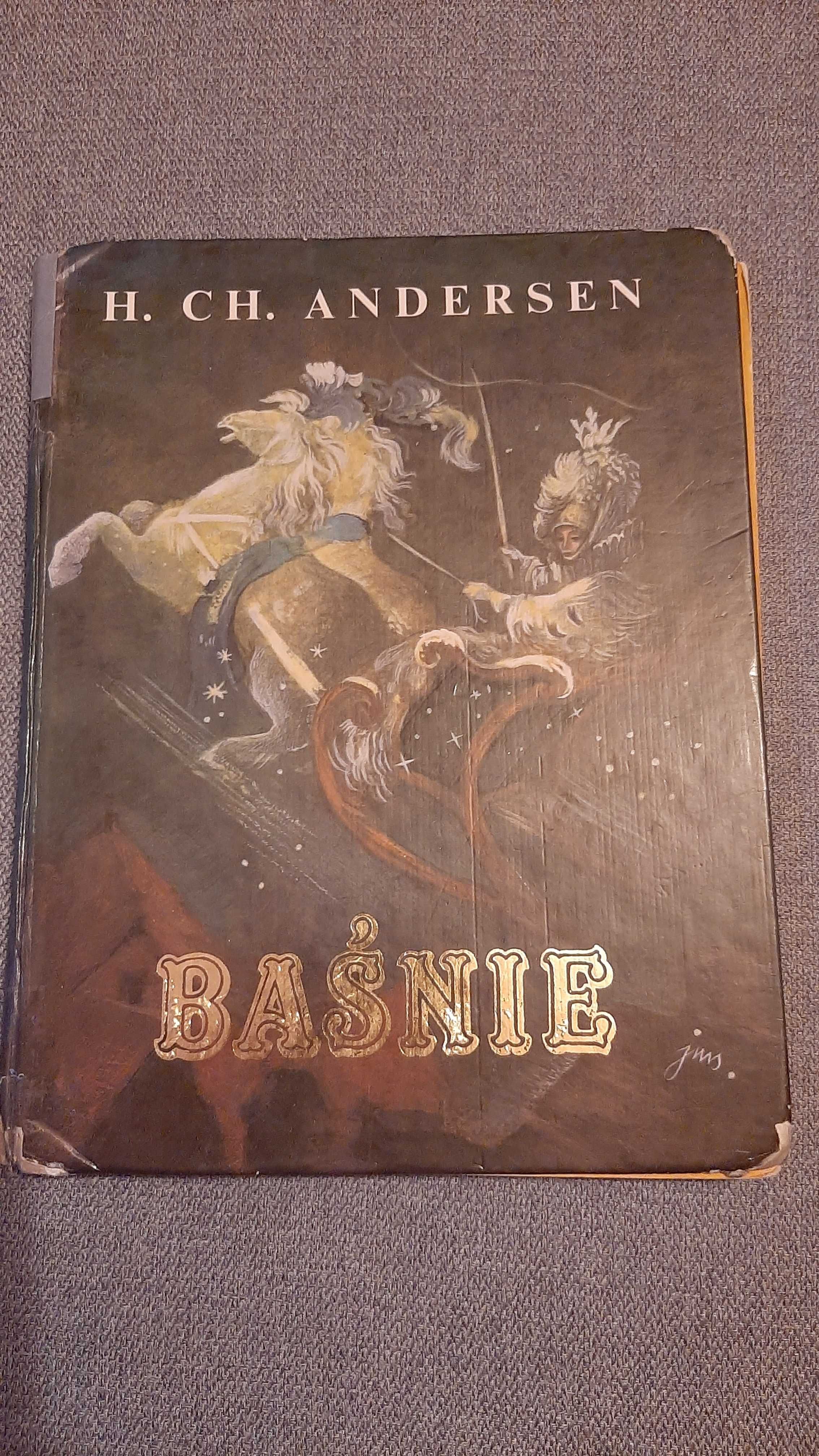 Baśnie Andersen 25 baśni klasyczne stare wyd. il. Jan Marcin Szancer