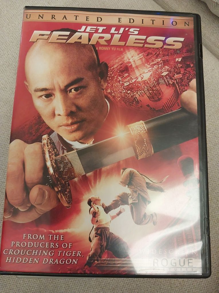 Jet Li's Fearless dvd