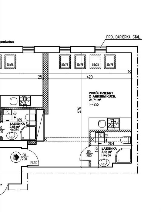 Apartament 25,15 m2, Jagiellońska - KLIMATYZACJA