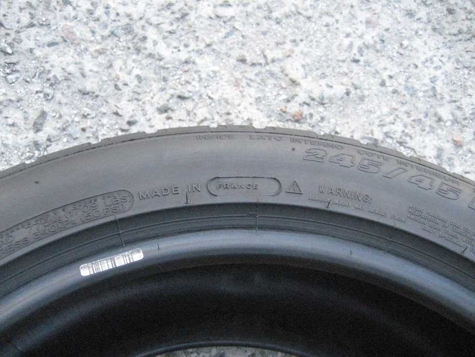 Michelin Pilot Alpin PA3 245/45R17 99V шини бу зима 2 штуки