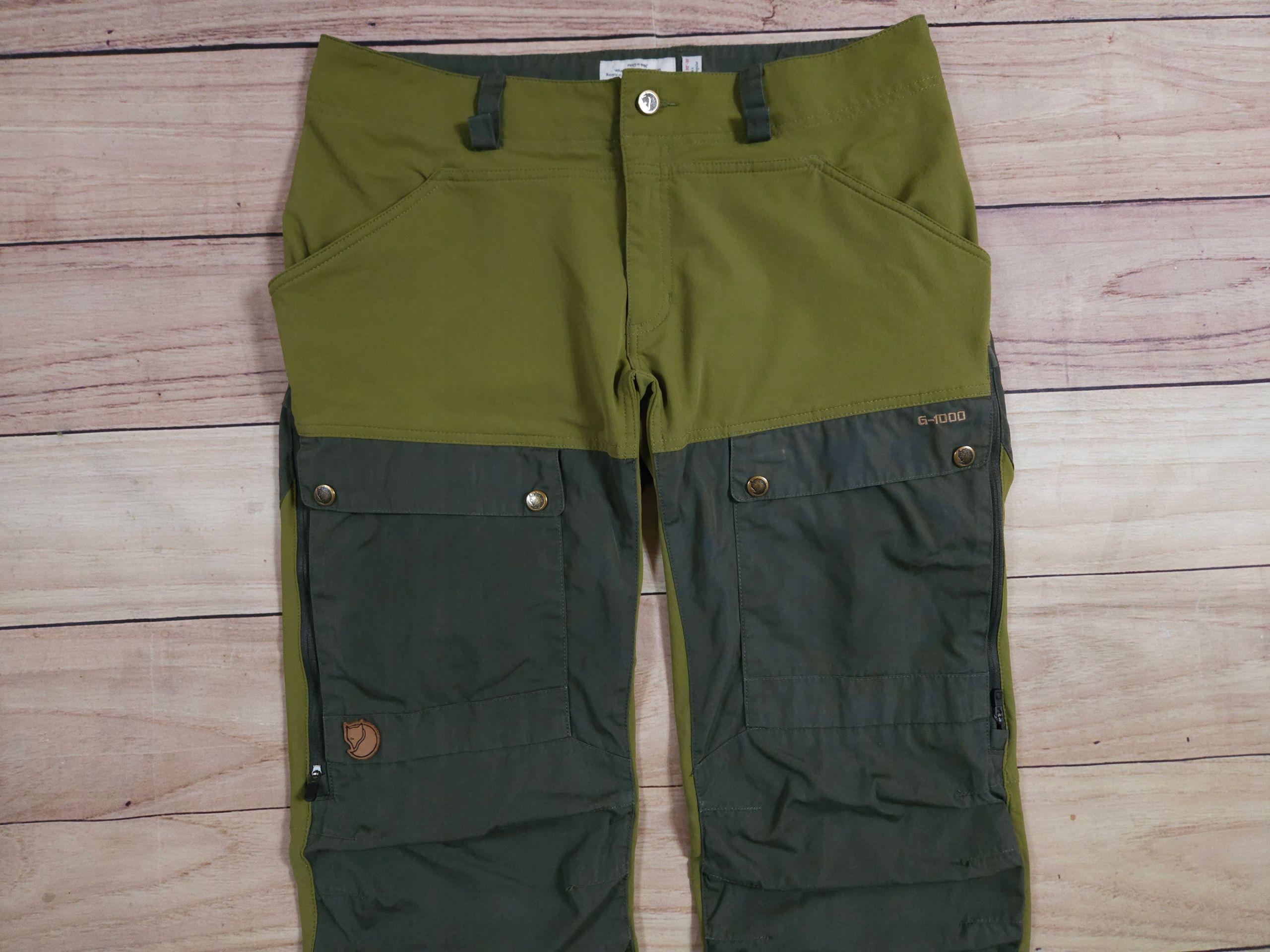 FJALLRAVEN Keb Trousers Spodnie Damskie Trekkingowe G1000 r. 42