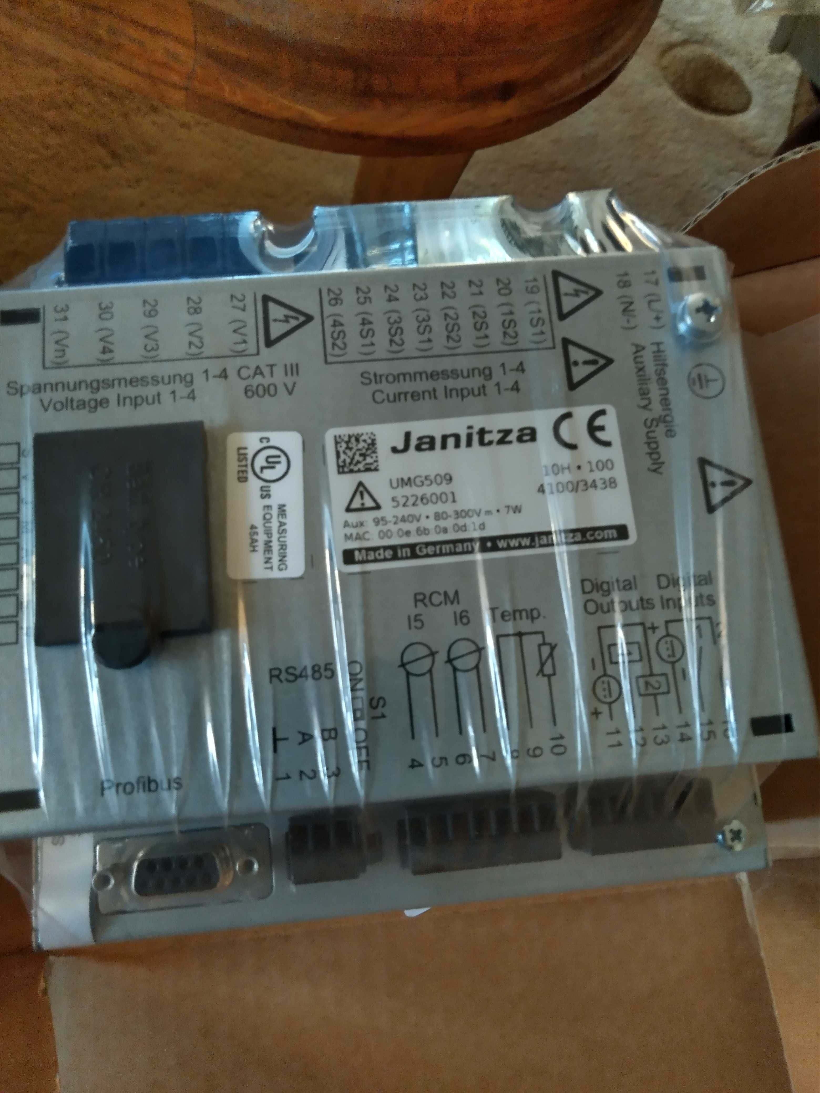 Analizator parametrów sieci Janitza UMG 509