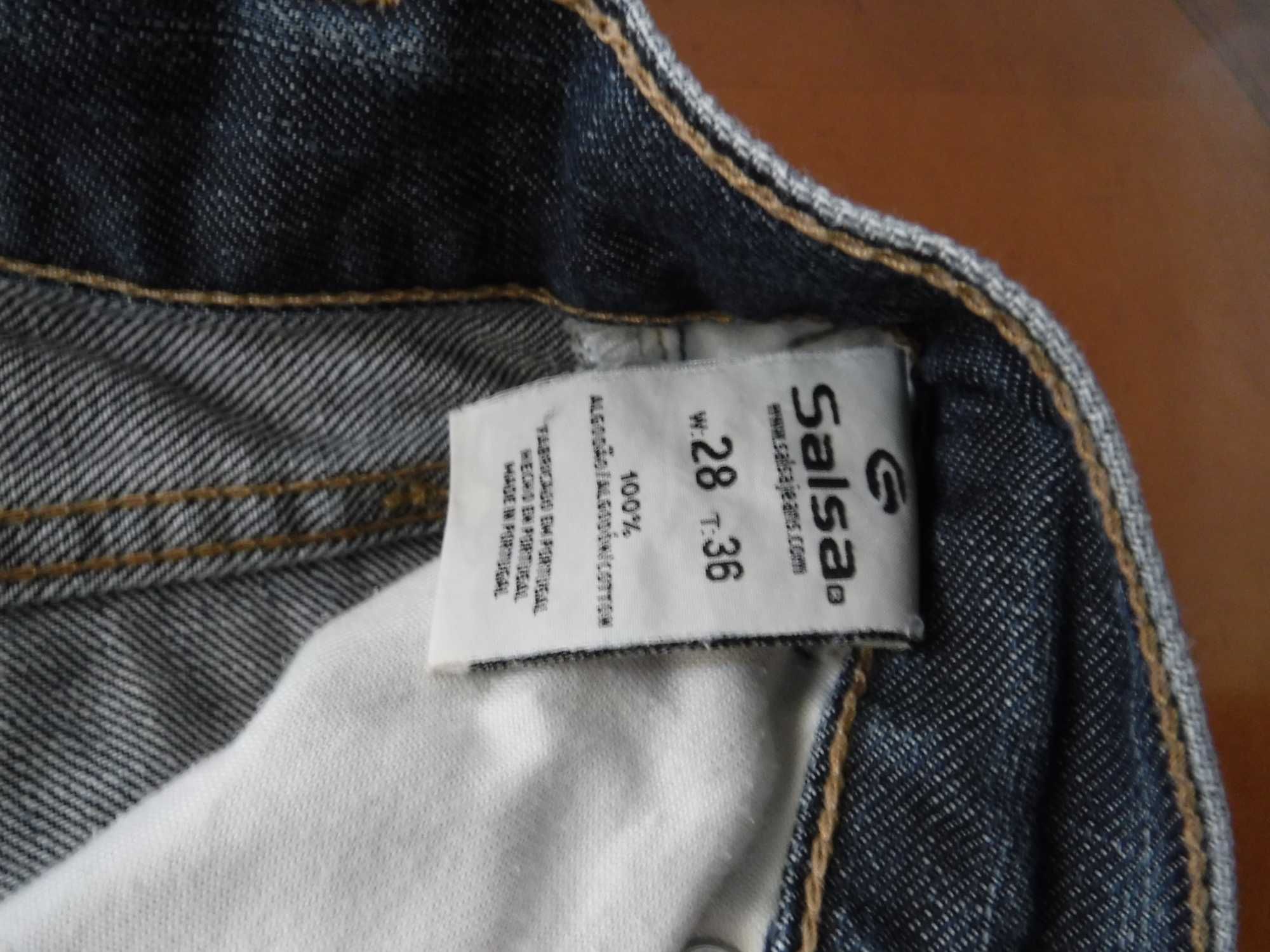 Calças Ganga Jeans Salsa W28T36