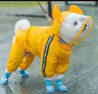 #Ubranko dla psa #płaszcz przeciwdeszczowy #kombinezon