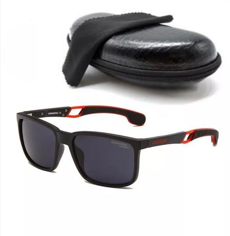 Óculos de Sol Black and Red Sport Carrera - Ctt Grátis 48 Horas