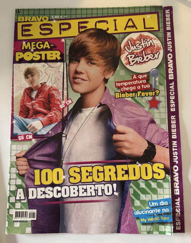 Revistas bravo e revista 100% jovem