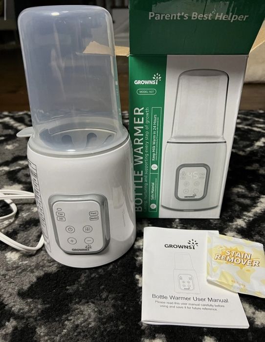 Підігрівач пляшечок GROWNSY 8 в 1 з таймером молока