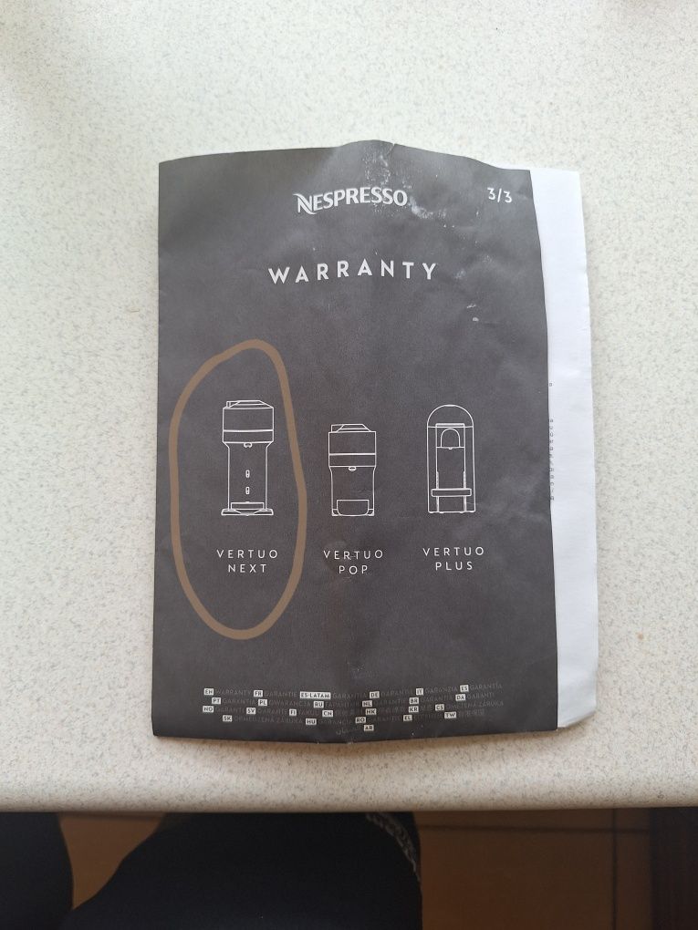 Ekspres do kawy Nespresso Vertuo Next