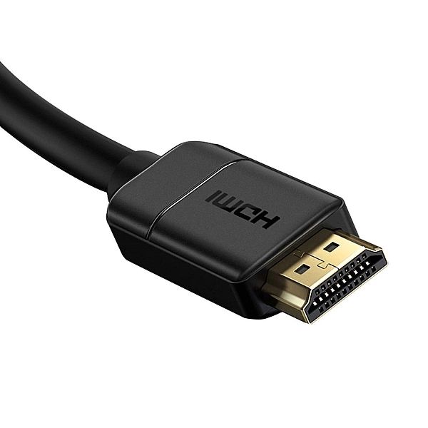 Baseus kabel przewód HDMI 2.0/4K 30 Hz 3D HDR 18 Gbps 8 m czarny (CAKG