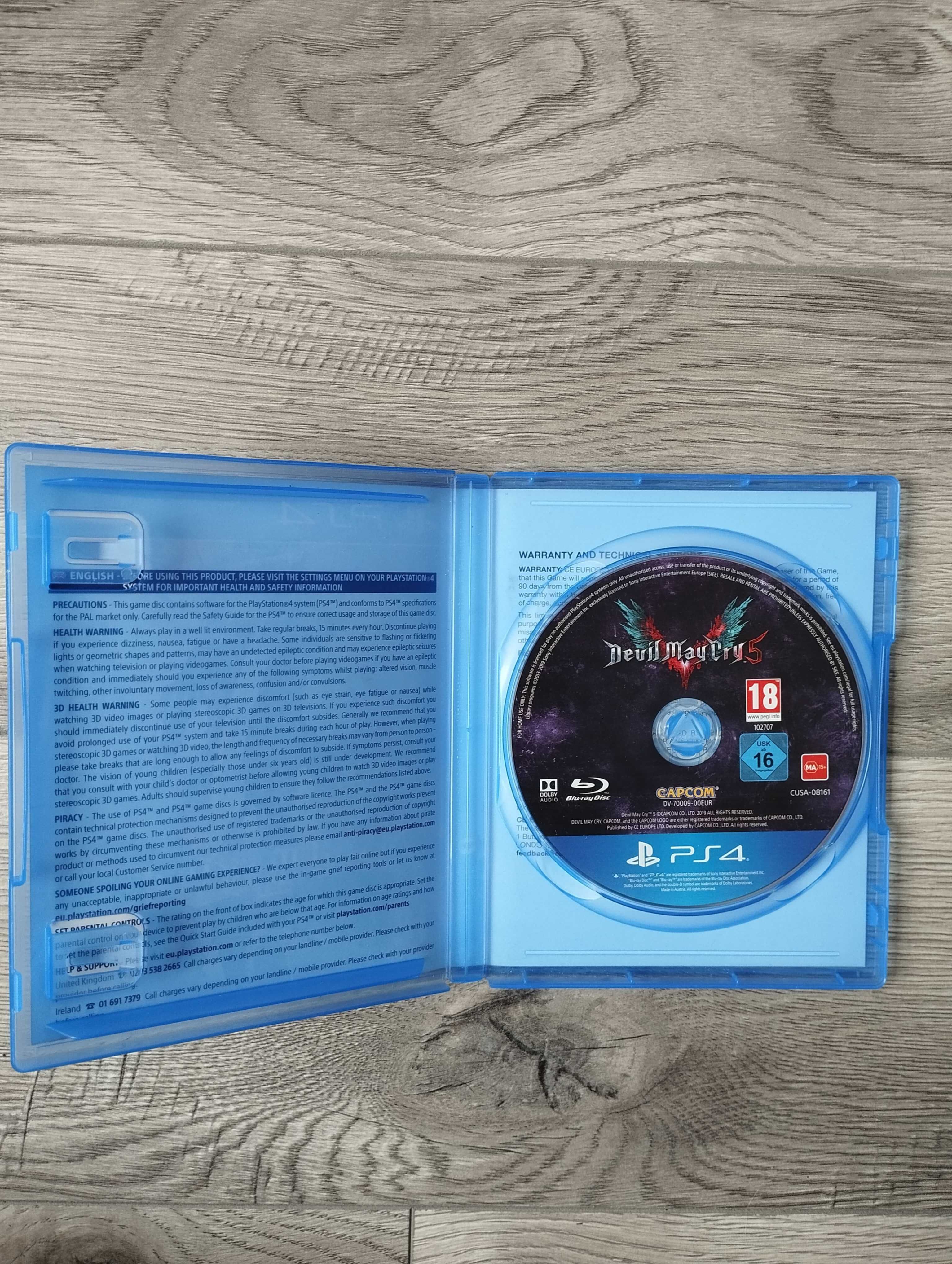 Gra Devil May Cry 5 Polska Wersja PS4/PS5 Playstation