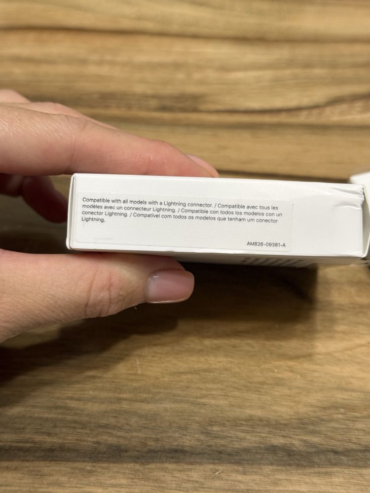 Зарядка Кабель синхронізації даних Apple USB-C to Lightning Cable 1m