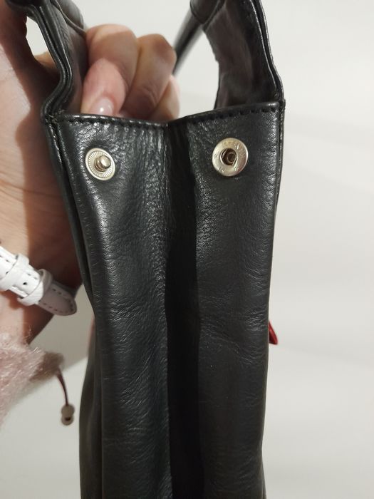 Фірмова шкіряна сумка в руку