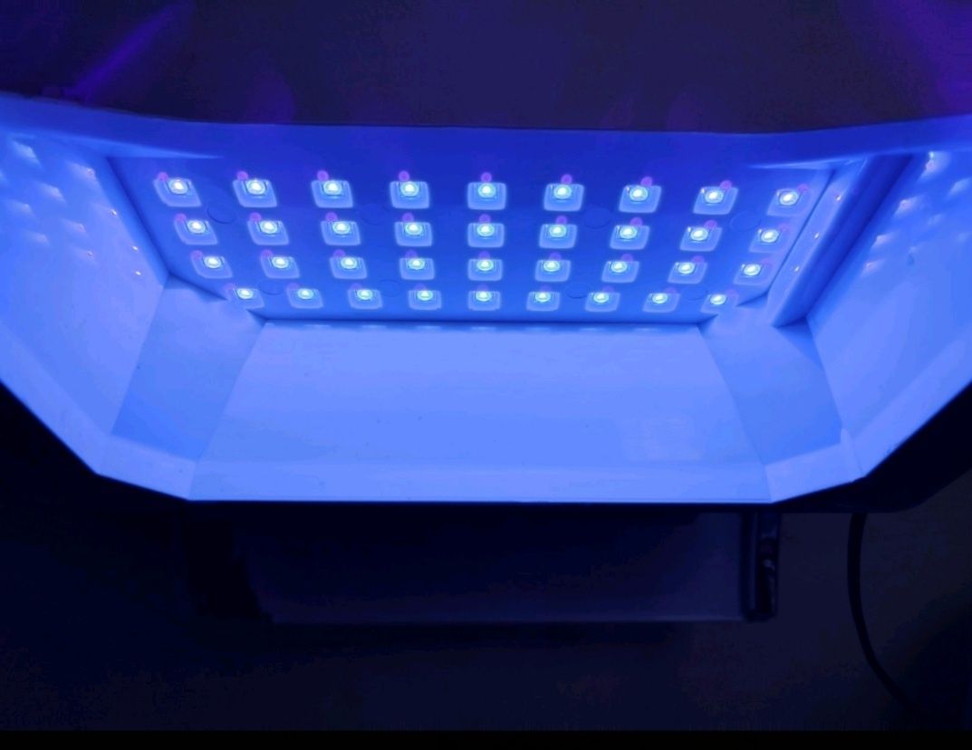 UV/LED лампа + витяжка 2в1 (набір) 858-5А – 80 Вт. для сушіння та збор