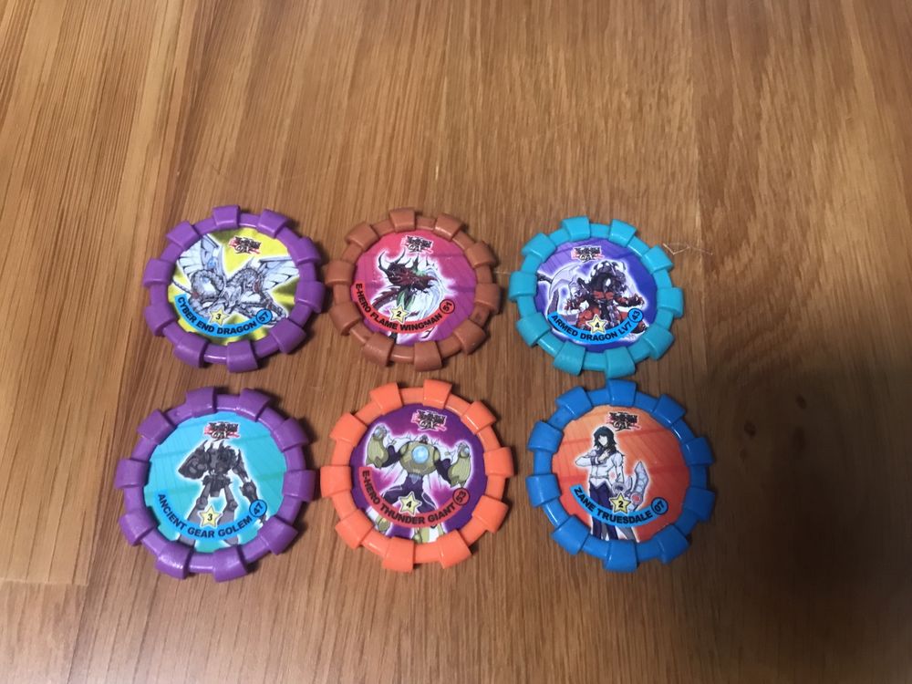 Yugioh tazos diversos