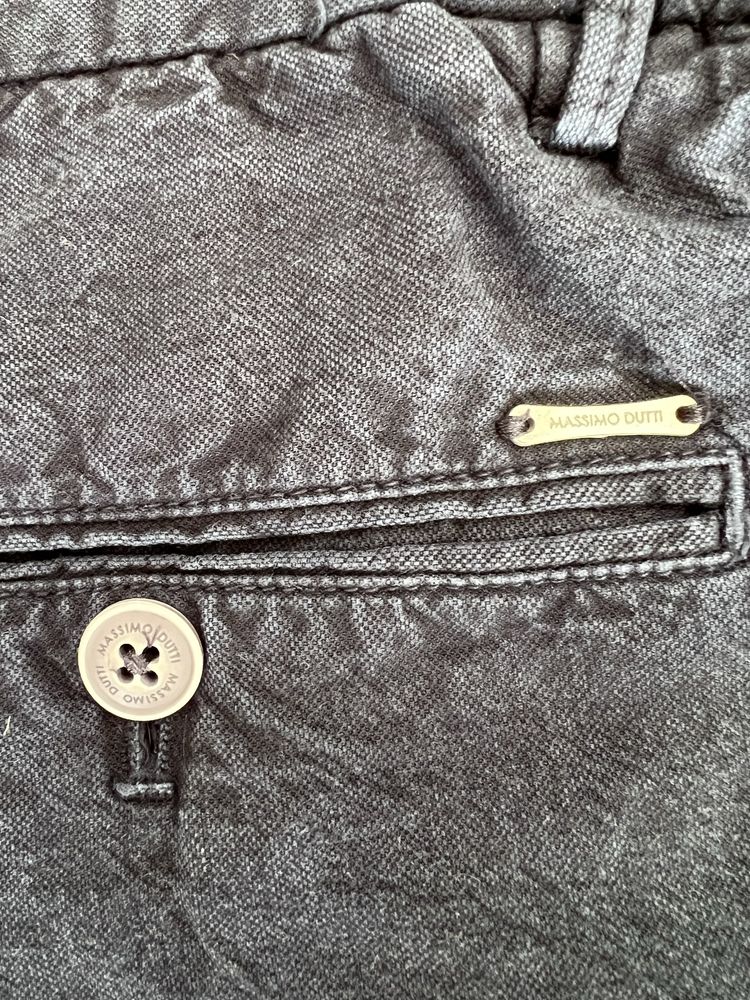 Calções azul escuro Massimo Dutti 31 size