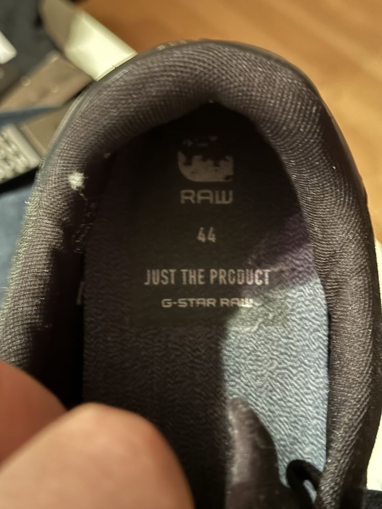 Tenis novos  pretos G Star Raw