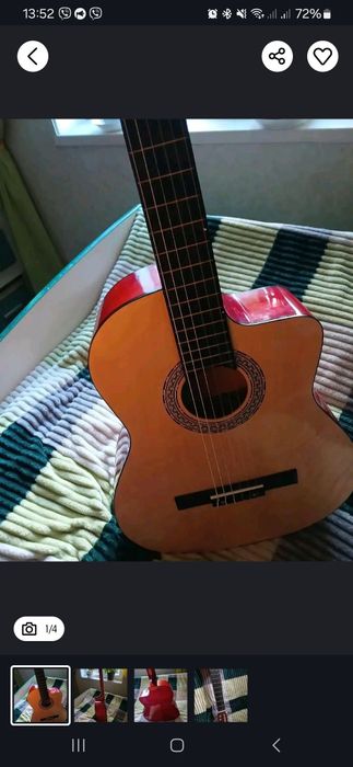 Гітара. Bandes

Модель: CG851C-39 N/N