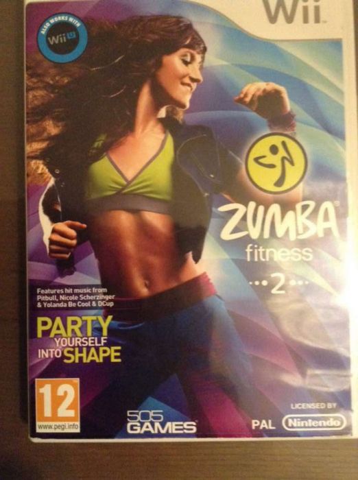 Jogo Wii Zumba Fitness 2