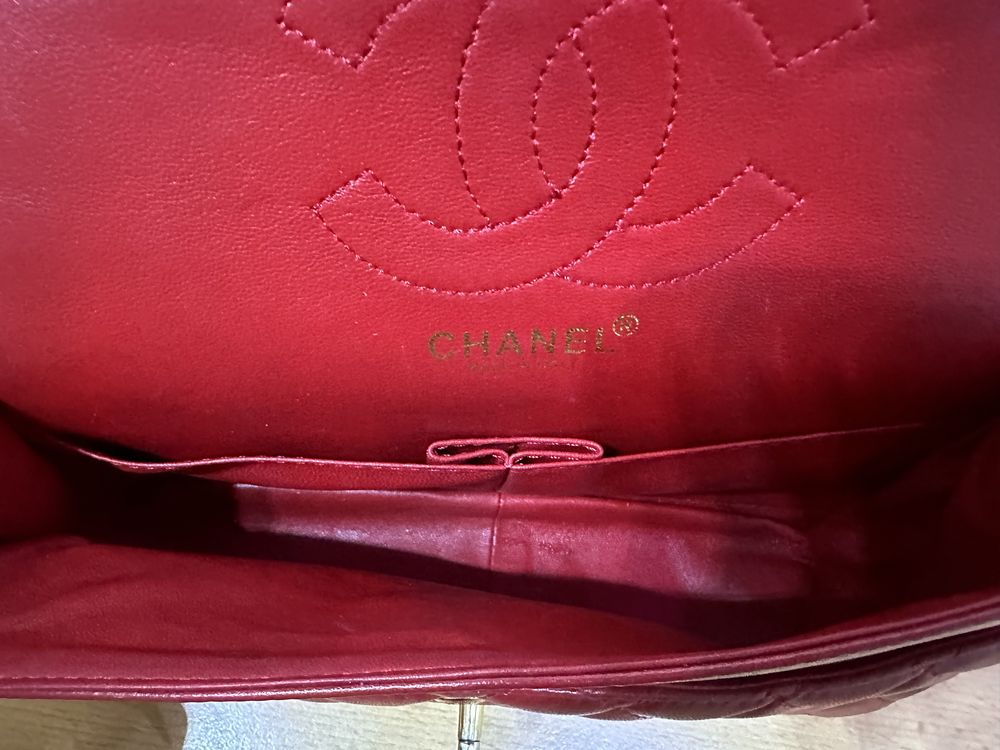 Сумка Chanel ( red ) Шанель оригінал