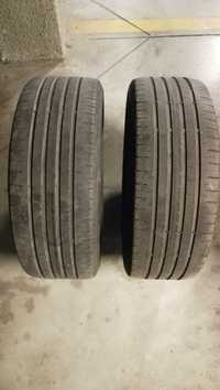 2 Opony UŻYWANE - Continental ContiPremiumContact 5 - 225/55 R17 W