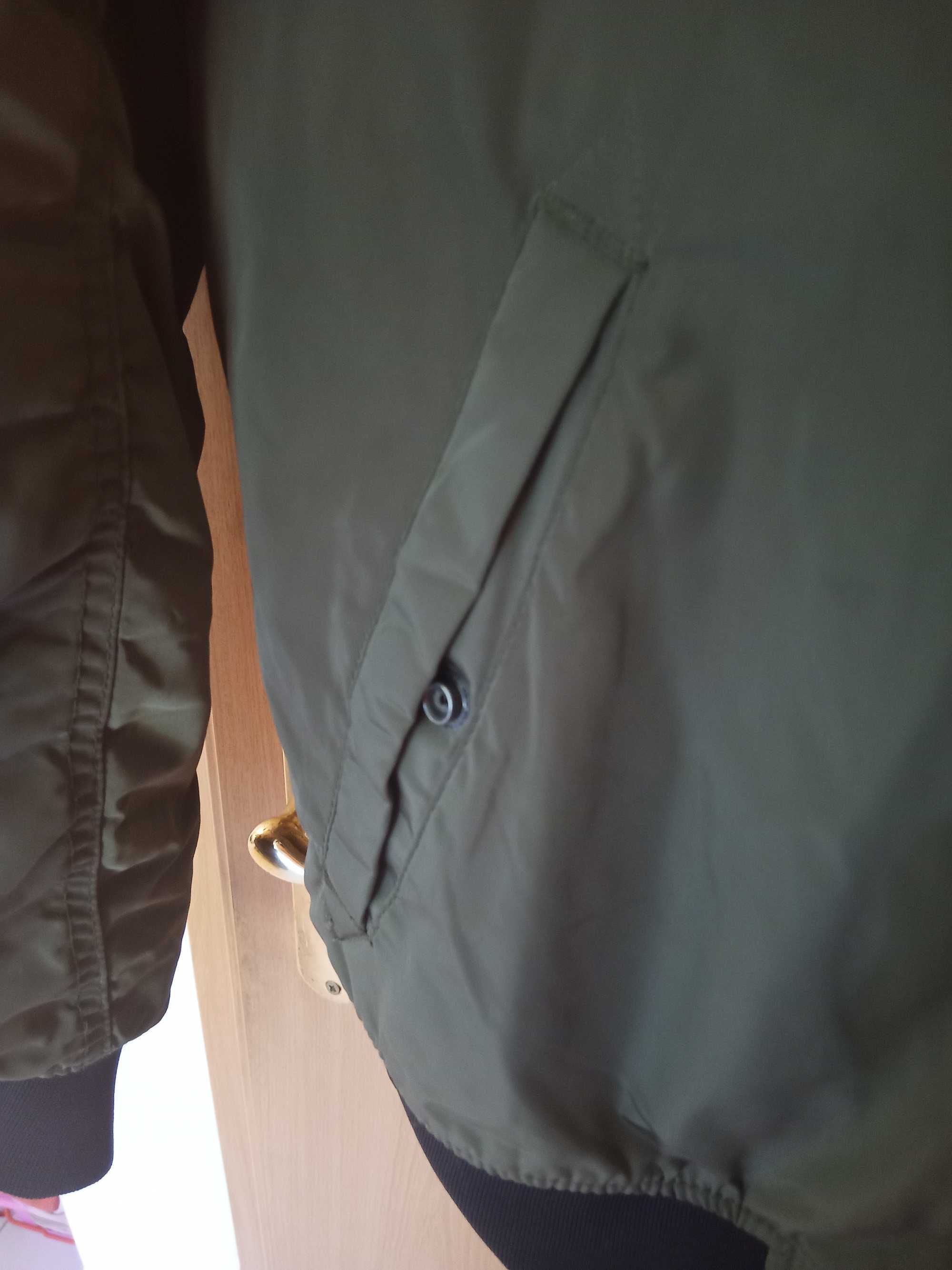 Blusão homem, XL verde.