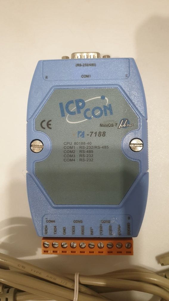 Контроллер Icp Con I-7188 /DOS/512 CR, ICP DAS Co. Ltd. (Тайвань)