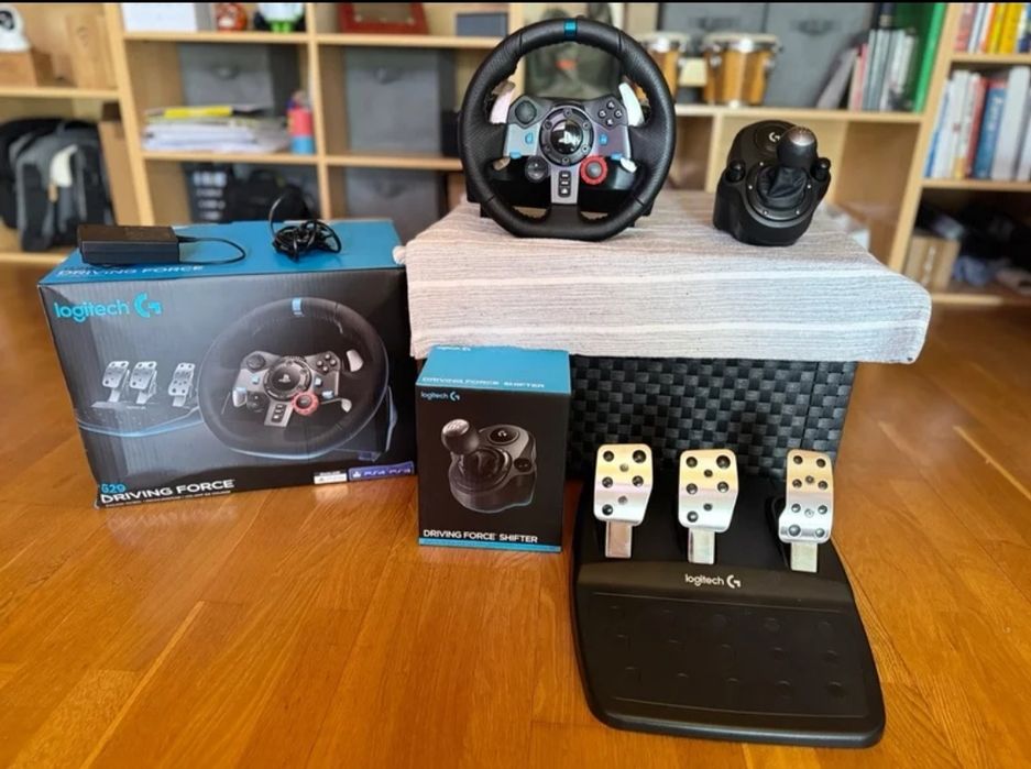 Volante Logitech G29 com H Shiffter