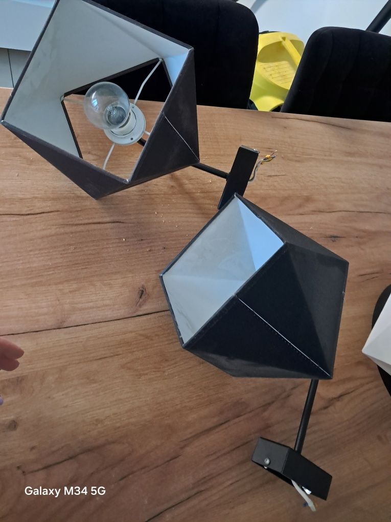 Zestaw3 szt. Lamp. Oświetlenie sufitowe+scienne