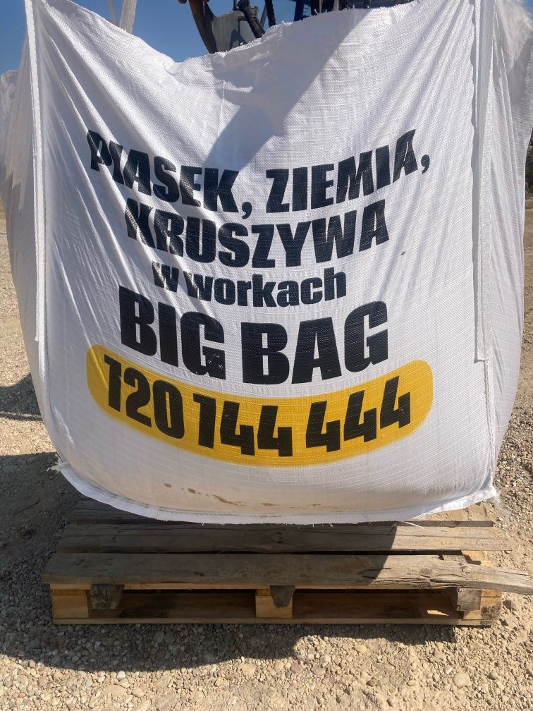 Hit Piasek Ziemia Kruszywa w workach Big-Bag