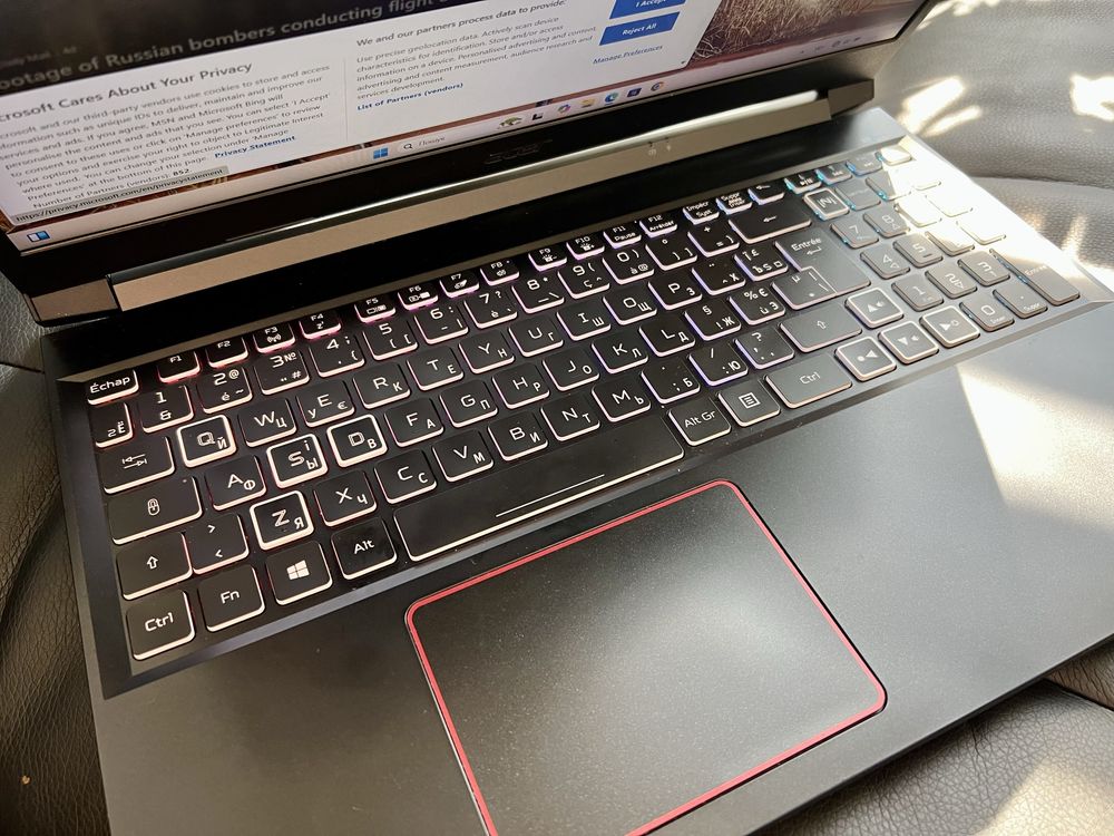 Acer Nitro Core I5/16GB/512GB/RTX3060/15.6 IPS  144Гц