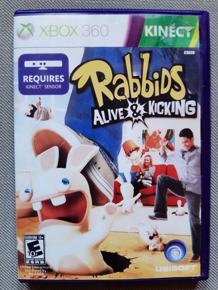 Gra RABBIDS kinect na konsolę xbox 360