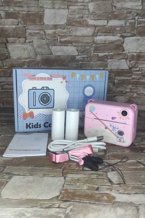 Топ! Дитячий фотоапарат P1 Spaceman / Миттєвий друк