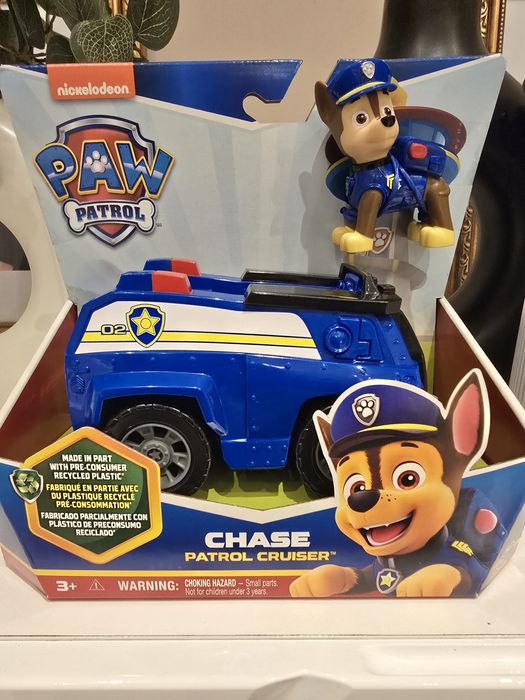 Psi Patrol radiowóz plus figurka Chase'a