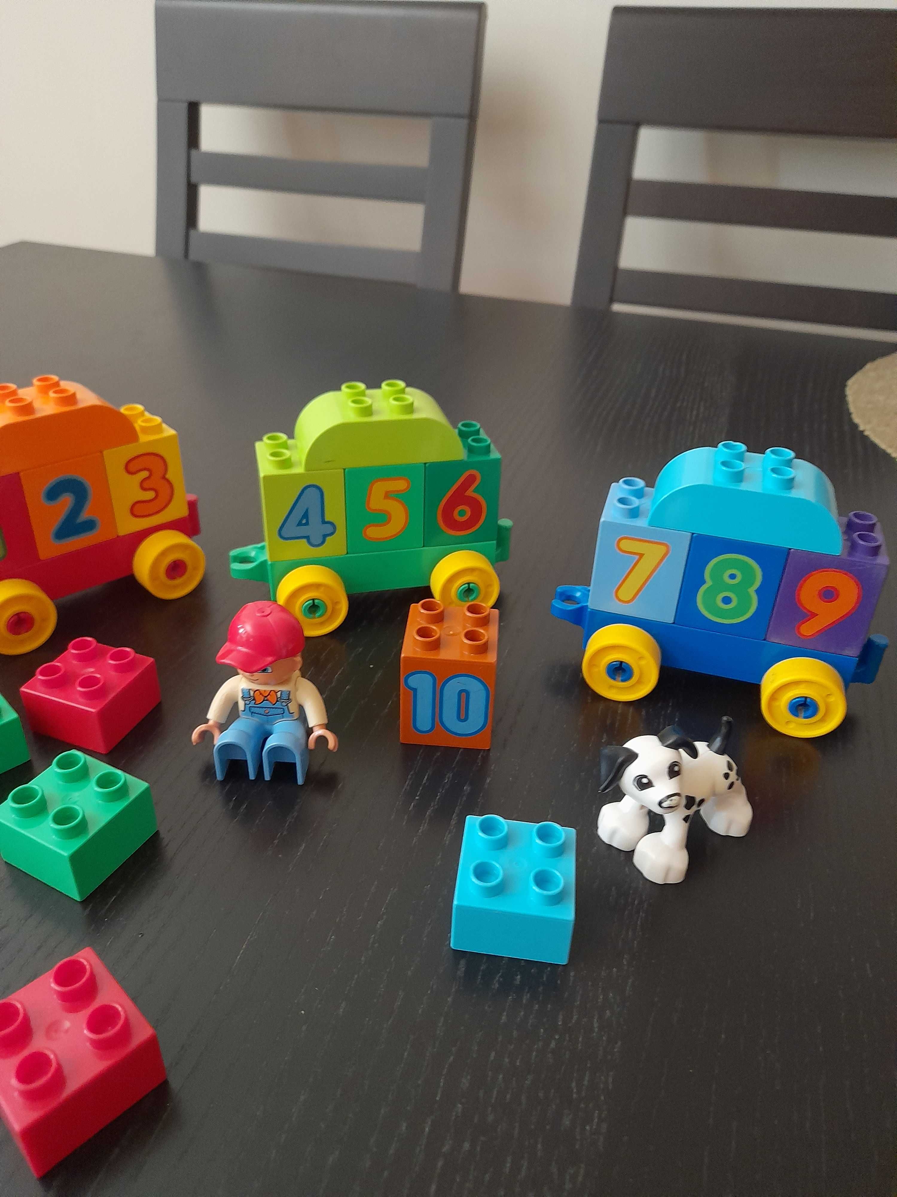 LEGO DUPLO pociąg z cyferkami nr 10558 nauka liczenia