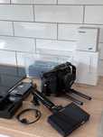 Kamera Blackmagic Pocket 4K, adapter EF Viltrox, dysk 500gb + gratisy