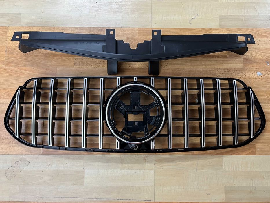 Решетка w167 amg GLE Mercedes 2023+ амг стиль GT е53 гриль