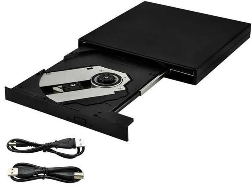 Leitor e Gravador de CD DVD±RW Externo - USB - RECONDICIONADO A+++