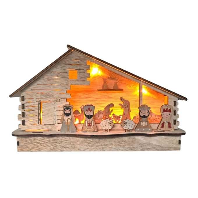 PRESÉPIO NATAL COM LUZ / DECORAÇÃO NATAL REF 17921