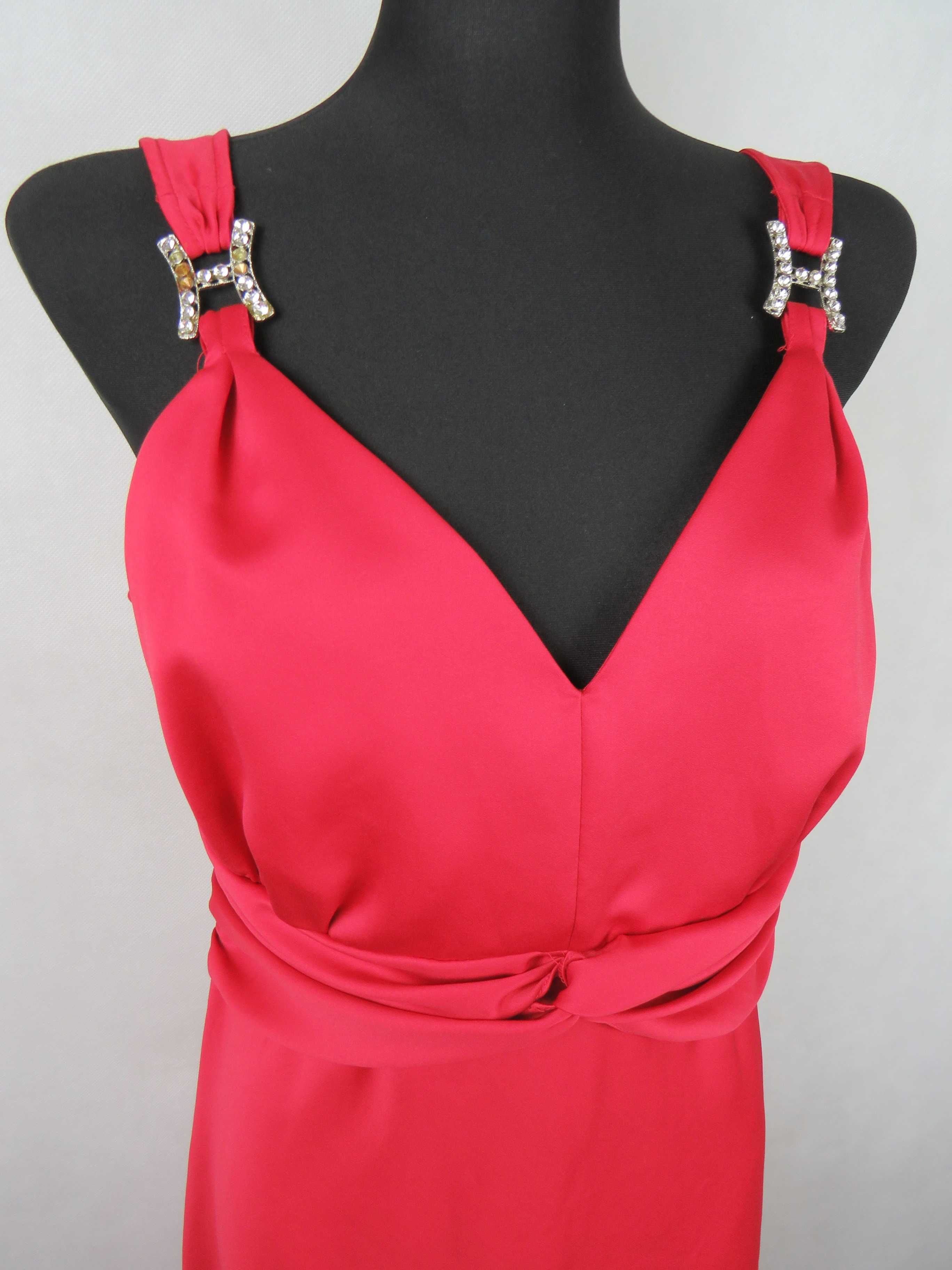 Długa czerwona sukienka Nicholas Millington maxi dress
