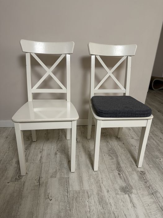 Krzesła IKEA Ingolf białe 8szt