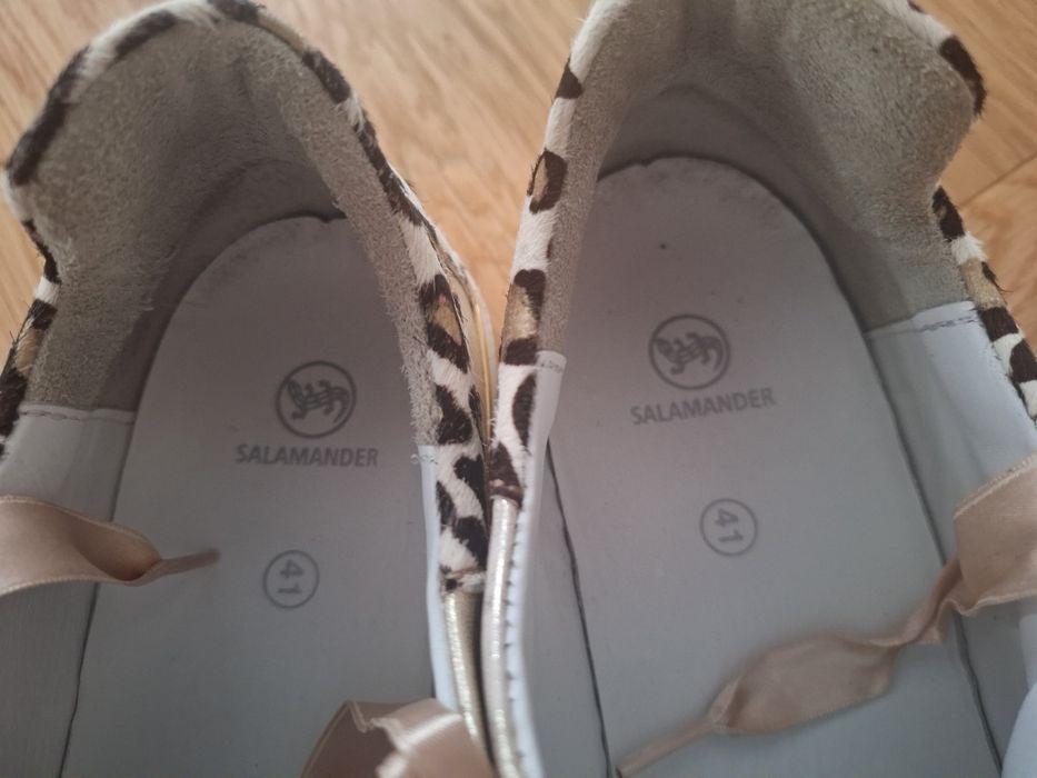 Buty Salamander r.41 skóra stan idealny
