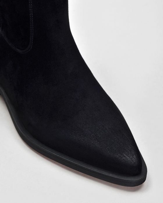 Сапоги козаки замшеві