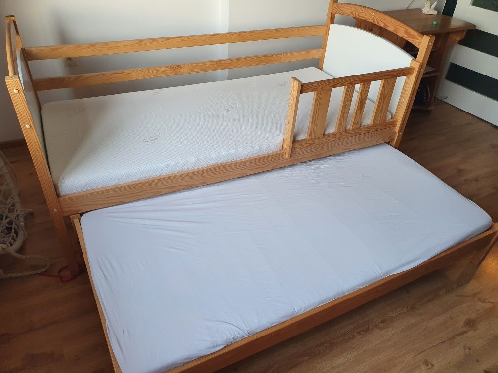 Łóżko podwójne 80x180 dla dziewczynki