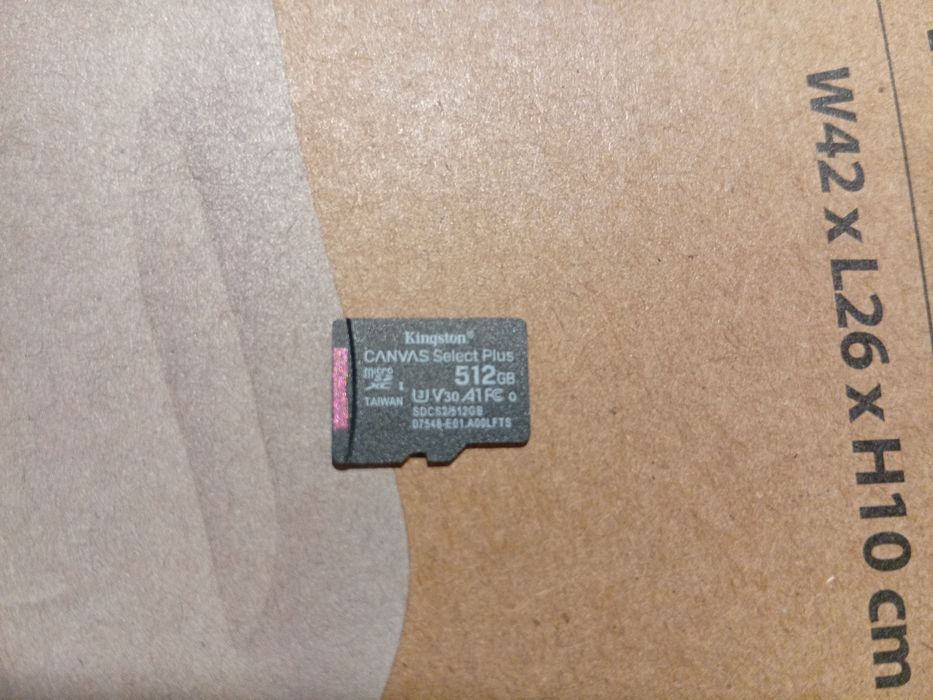 Карта пам'яті Kingston 512 GB microSDXC Class 10 UHS-I U3 Canvas