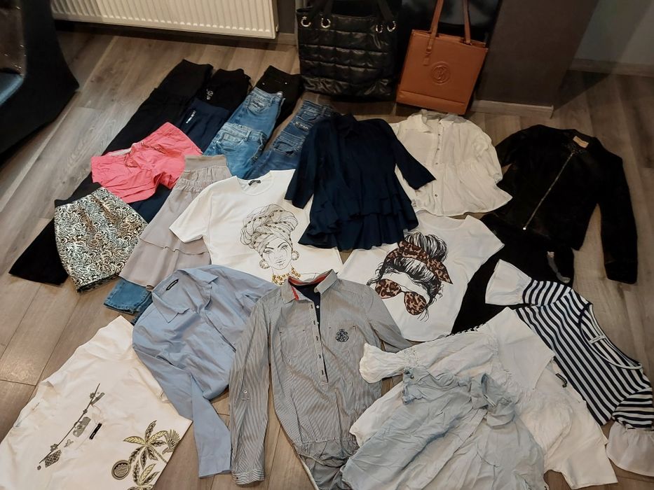 Mega paka ciuchów kobieta S/M - 29 sztuk