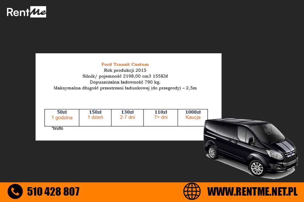 Wynajem busów towarowych Renault Master Trafic Ford Transit Custom