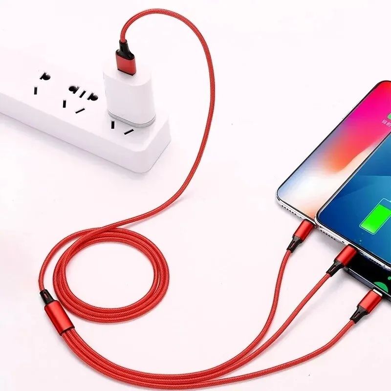 Kabel USB - USB typ C / microUSB / szybkiego ładowania i 1,2 m