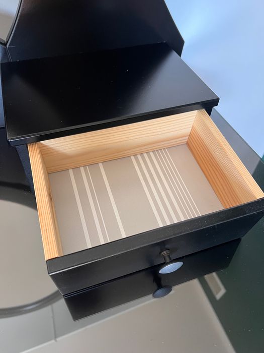 Toaletka Ikea Hemnes czarna