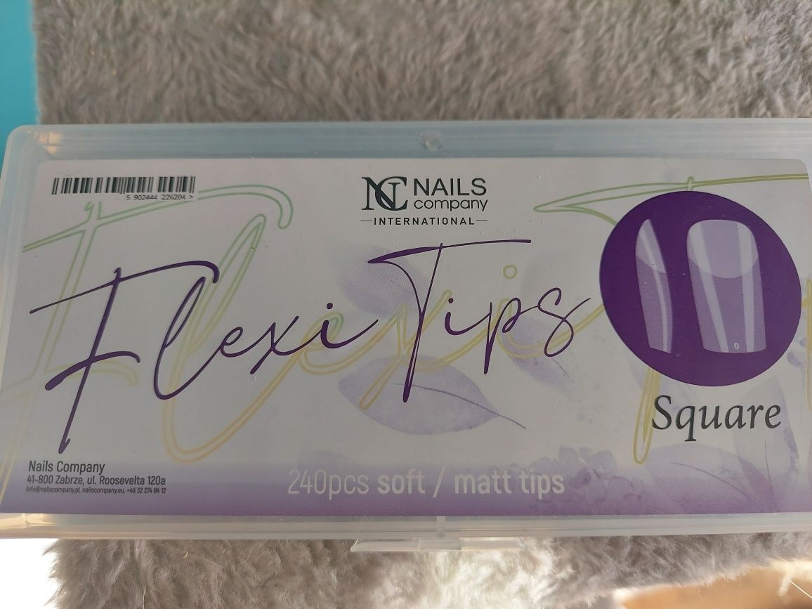 Flexi Tips Square Nails Company paznokie